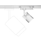 Paulmann ProRail3 LED Schienenspot Kratos 36°  3000lm 25W 3000K  230V Silber