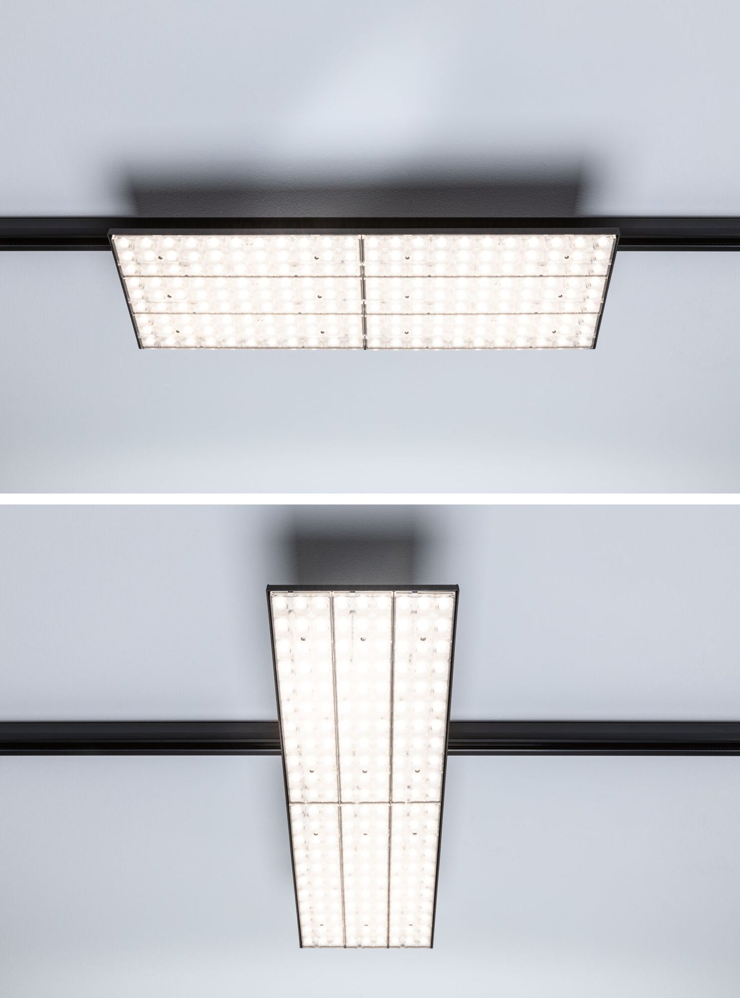 Paulmann ProRail3 LED Panel Deck 6600lm 75W 3000K  230V Schwarz