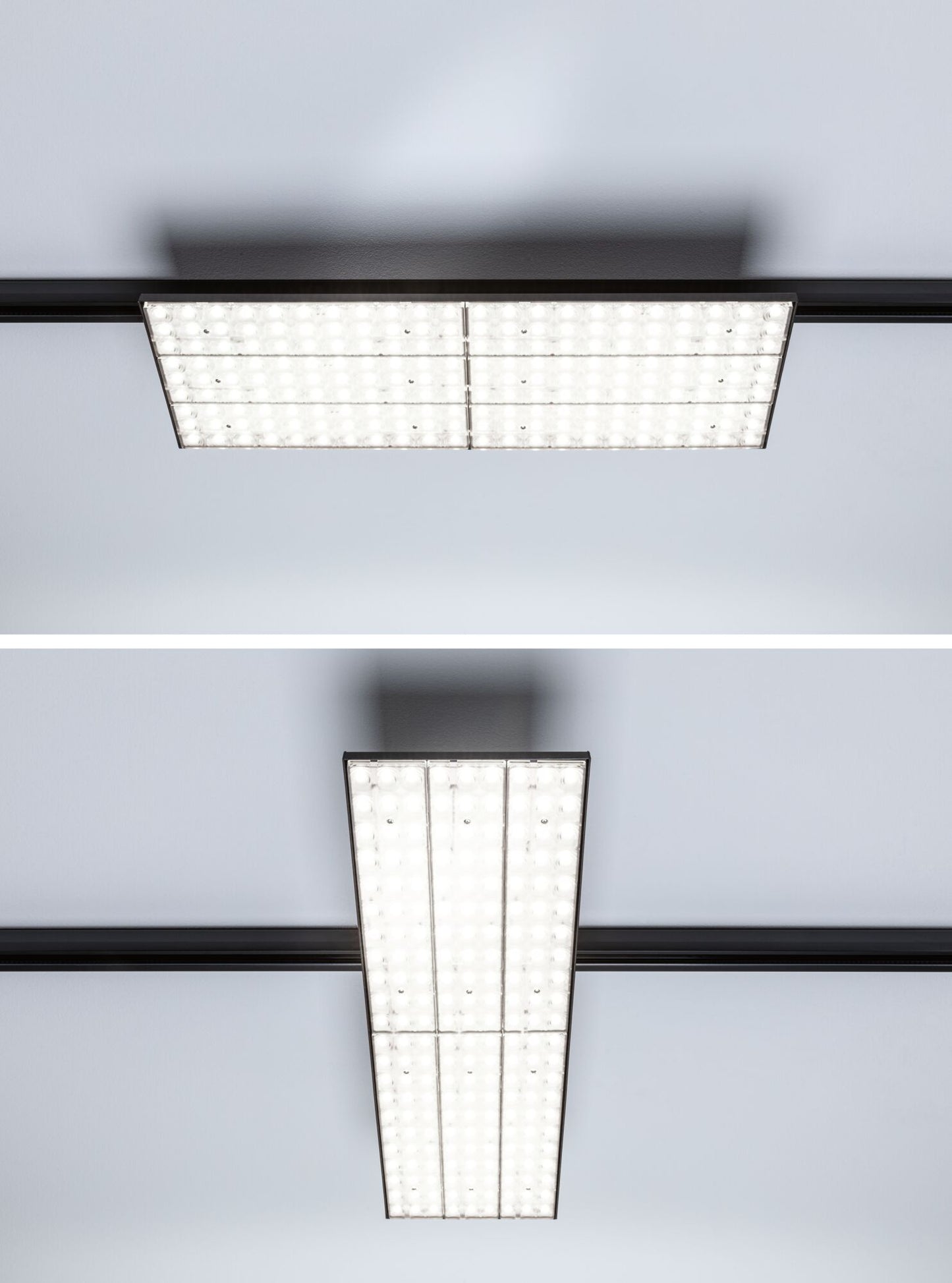 Paulmann ProRail3 LED Panel Deck 7000lm 75W 4000K  230V Schwarz