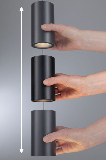Paulmann ProRail3 Pendel Kratos 2000lm 18,5W 4000K  230V Silber