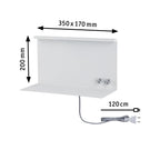 Paulmann LED Wandleuchte Jarina    3000K 540lm / 200lm 230V 4,5 / 1x1,6W dimmbar Weiß matt