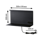 Paulmann LED Wandleuchte Jarina    3000K 540lm / 200lm 230V 4,5 / 1x1,6W dimmbar Schwarz matt