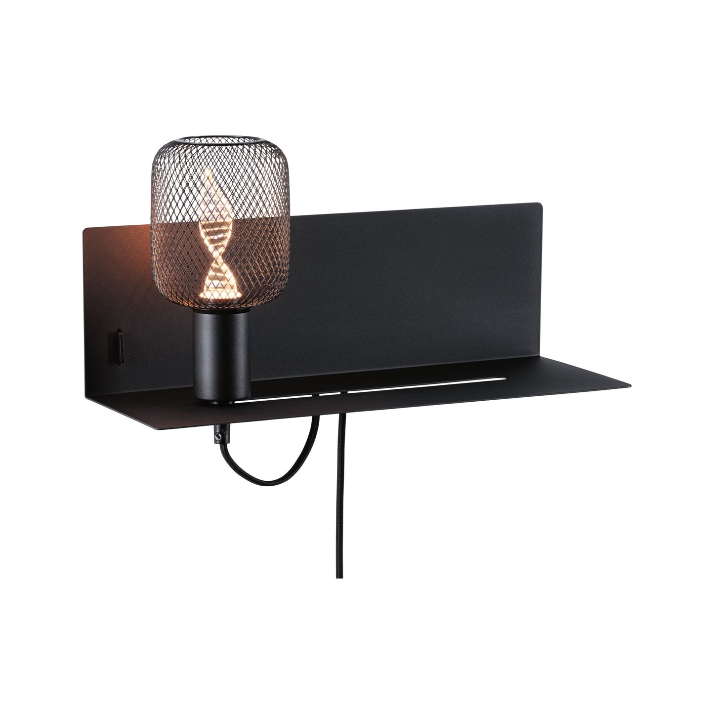 Paulmann Wandleuchte Devara   E27   230V max. 40W dimmbar Schwarz matt