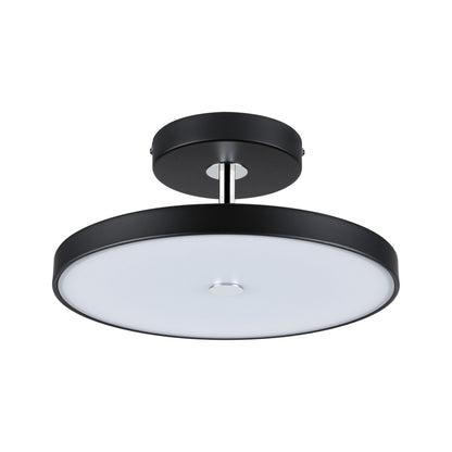 Paulmann LED Deckenleuchte Hildor Smart Home Zigbee 3.0    2700K 2000lm 230V 25W dimmbar Schwarz matt#Chrom