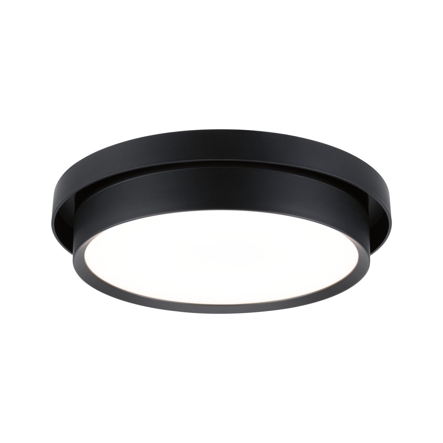 Paulmann LED Deckenleuchte Malik 3-Step-Dim    2700K 850lm 230V 13,5W dimmbar Schwarz matt