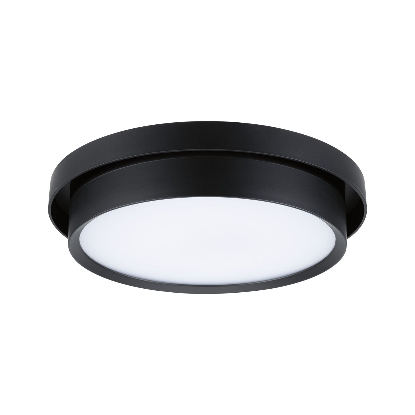Paulmann LED Deckenleuchte Malik 3-Step-Dim    2700K 850lm 230V 13,5W dimmbar Schwarz matt