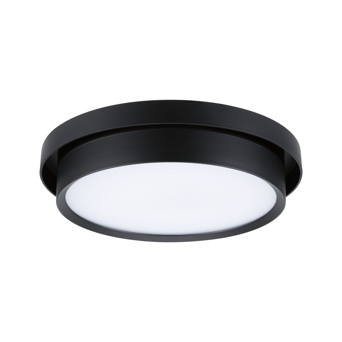 Paulmann LED Deckenleuchte Malik 3-Step-Dim    2700K 850lm 230V 13,5W dimmbar Schwarz matt