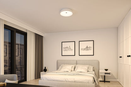Paulmann LED Deckenleuchte Jaron 3-Step-Dim    2700K 1900lm 230V 26,5W dimmbar Weiß matt