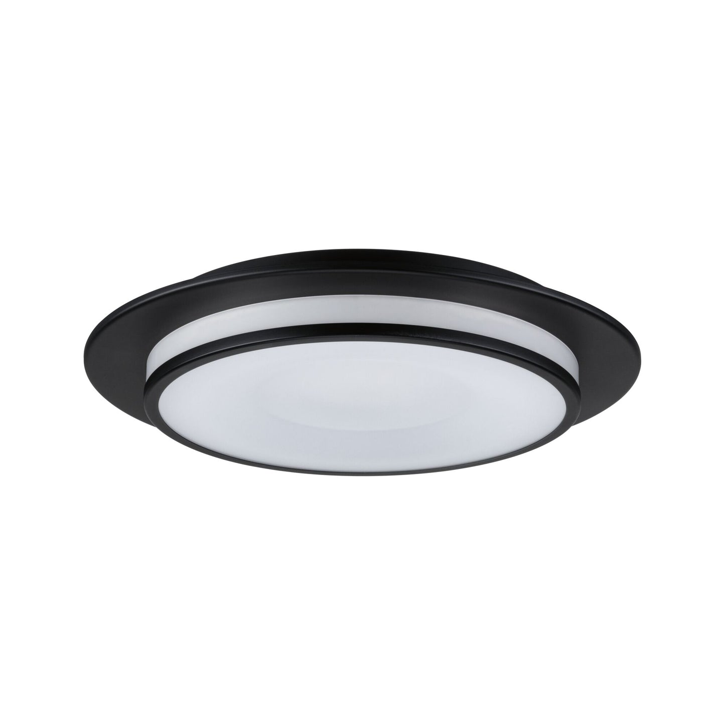 Paulmann LED Deckenleuchte Egron 3-Step-Dim    2700K 750lm 230V 16W dimmbar Schwarz matt