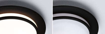 Paulmann LED Deckenleuchte Egron 3-Step-Dim    2700K 750lm 230V 16W dimmbar Schwarz matt