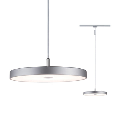 Paulmann URail LED Pendel Hildor 3-Step-Dim   850lm 15W 3000K dimmbar 230V Chrom matt