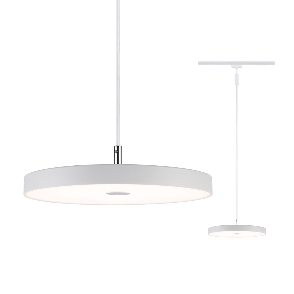 Paulmann URail LED Pendel Hildor 3-Step-Dim   850lm 15W 3000K dimmbar 230V Weiß