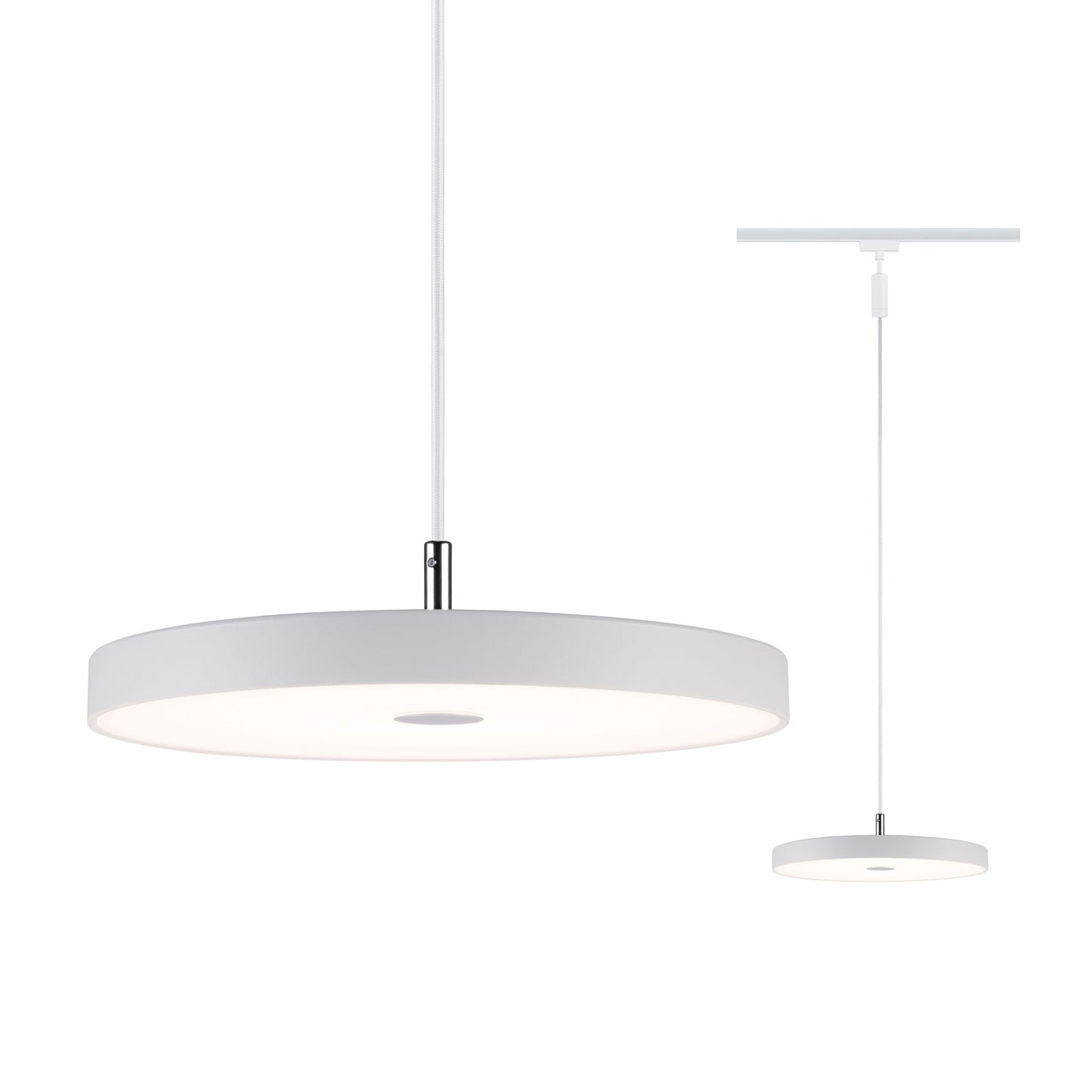Paulmann URail LED Pendel Hildor 3-Step-Dim   850lm 15W 3000K dimmbar 230V Weiß