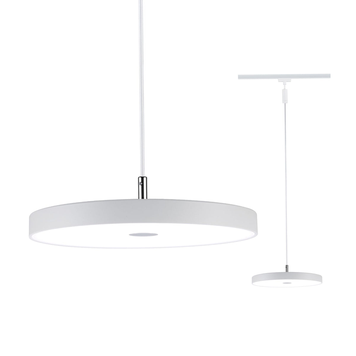 Paulmann URail LED Pendel Hildor 3-Step-Dim   850lm 15W 4000K dimmbar 230V Weiß