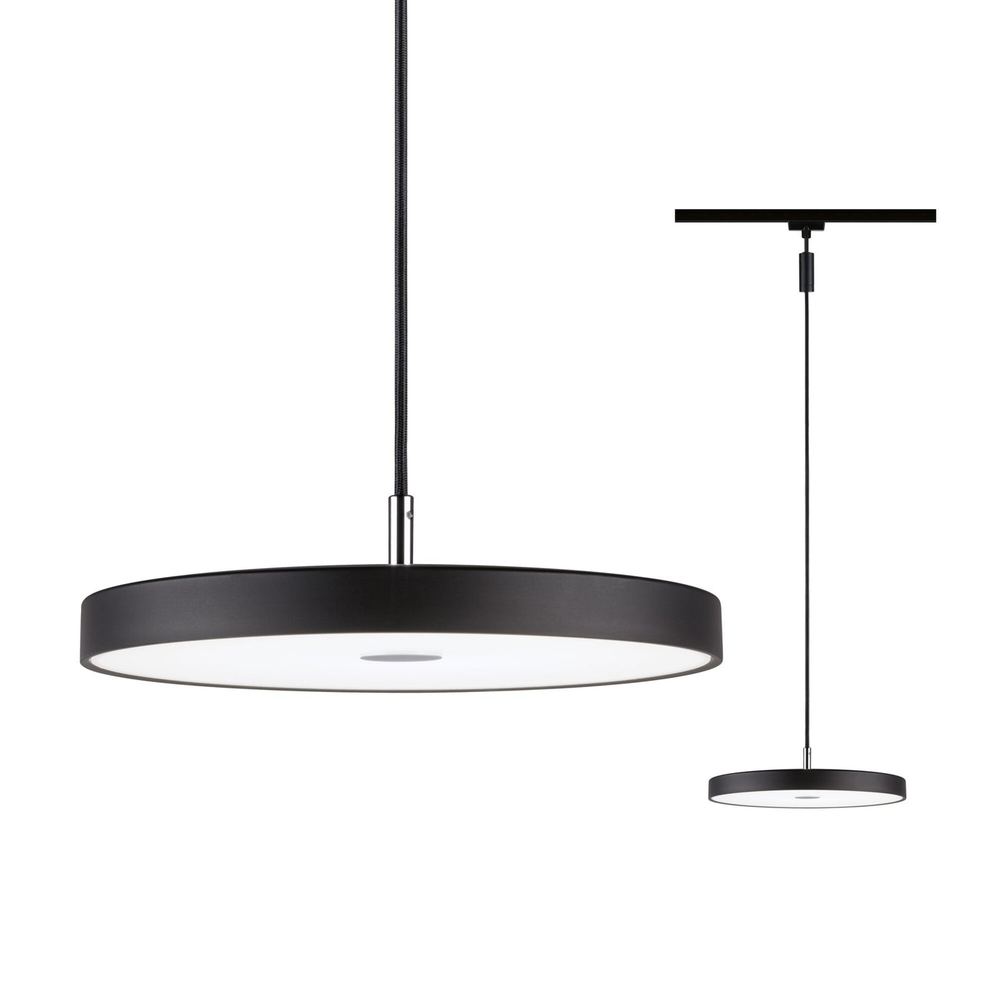 Paulmann URail LED Pendel Hildor 3-Step-Dim   850lm 15W 4000K dimmbar 230V Schwarz matt