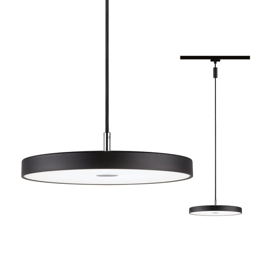Paulmann URail LED Pendel Hildor 3-Step-Dim   850lm 15W 4000K dimmbar 230V Schwarz matt