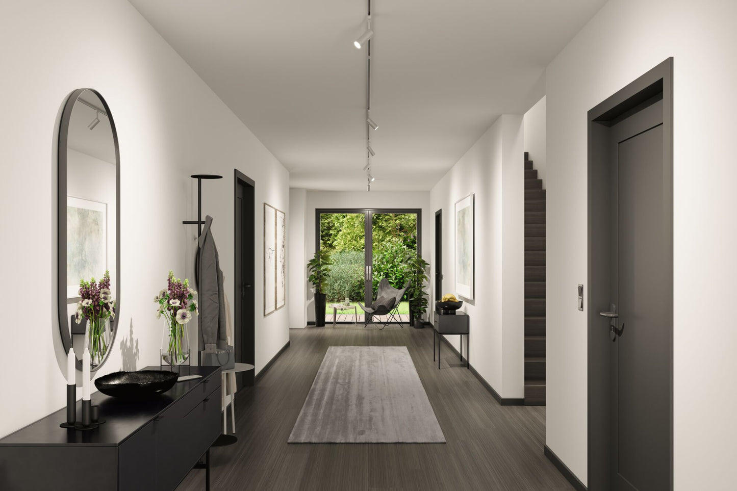Paulmann URail LED-Spot Tubo 4,5 W 4000K Metall/Kunststoff