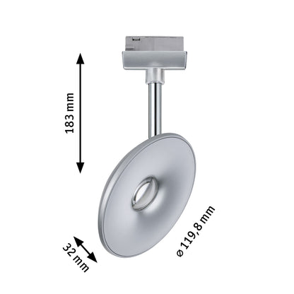 Paulmann URail LED-Spot Sphere Chrom matt 7,4W 4.000K