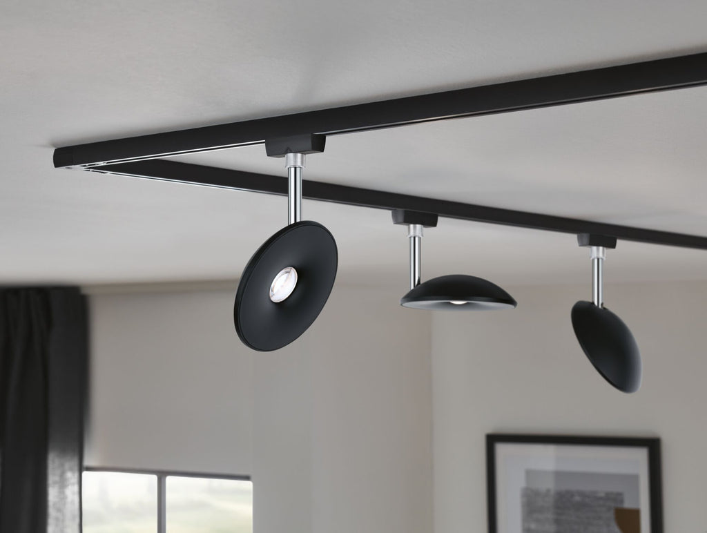 Paulmann URail LED-Spot Sphere Schwarz matt 7,4W 4.000K