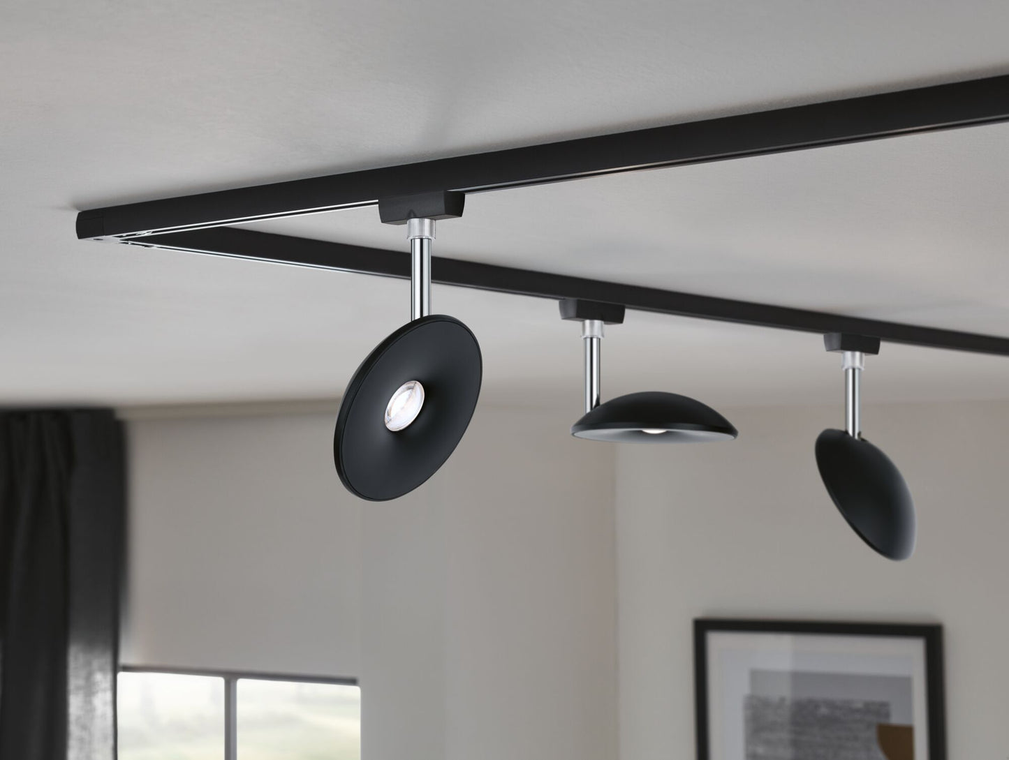 Paulmann URail LED-Spot Sphere Schwarz matt 7,4W 4.000K