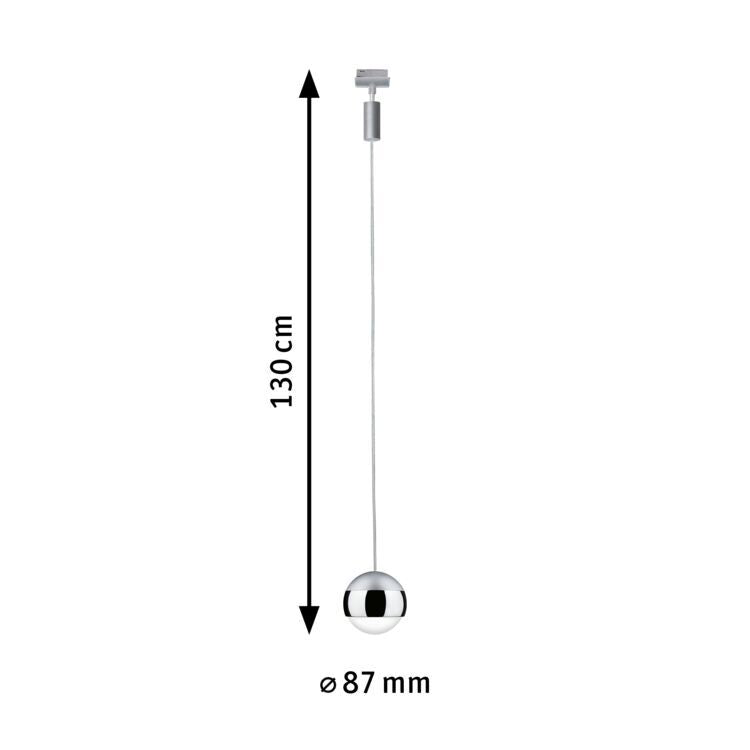 Paulmann URail LED Pendel Capsule II  dimmbar