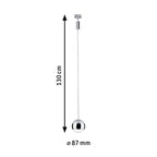 Paulmann URail LED Pendel Capsule II  dimmbar