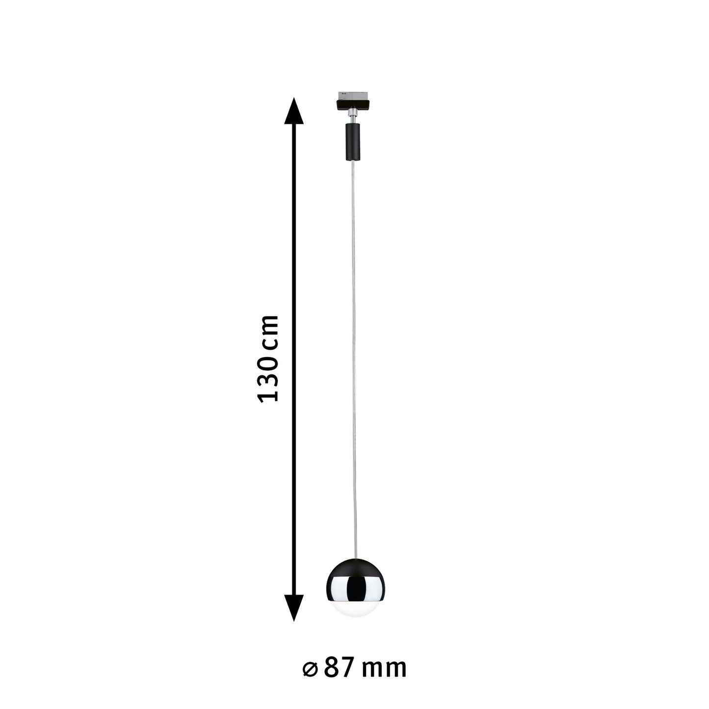 Paulmann URail LED Pendel Capsule II  dimmbar