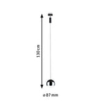 Paulmann URail LED Pendel Capsule II  dimmbar