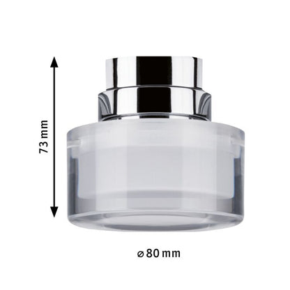 Paulmann URail LED Spot Ceiling Topa Dot 4,9W Chrom/Klar/Satin dimmbar