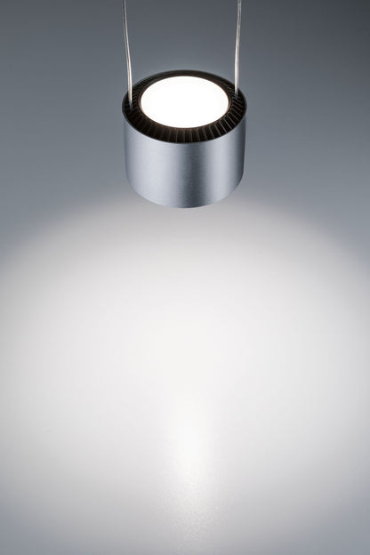 Paulmann URail LED Pendel Aldan 1-flammig 1x13W 1x8,5W Chrom matt, Schwarz dimmbar