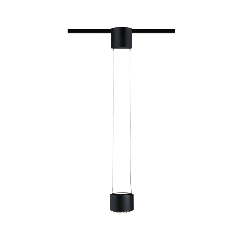 Paulmann URail LED Pendel Aldan 1-flammig 1x13W Schwarz/Chrom matt dimmbar