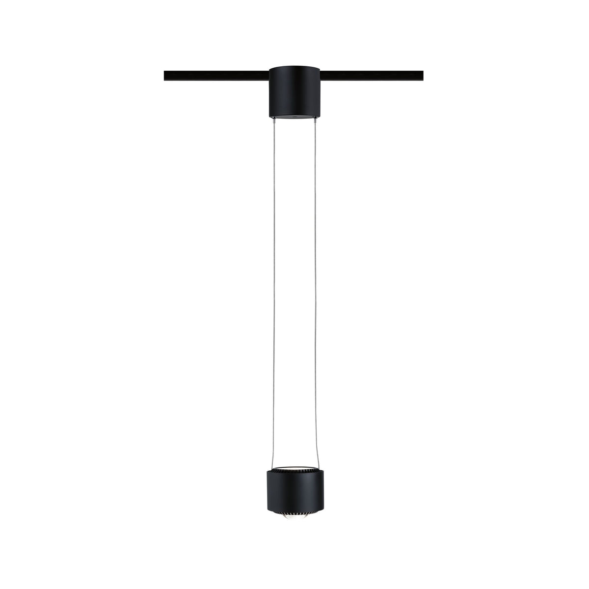 Paulmann URail LED Pendel Aldan 1-flammig 1x13W Schwarz/Chrom matt dimmbar