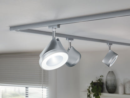 Paulmann URail Spot Arena 15W Weiß/Chrom dimmbar 4000K Metall/Kunststoff dimmbar