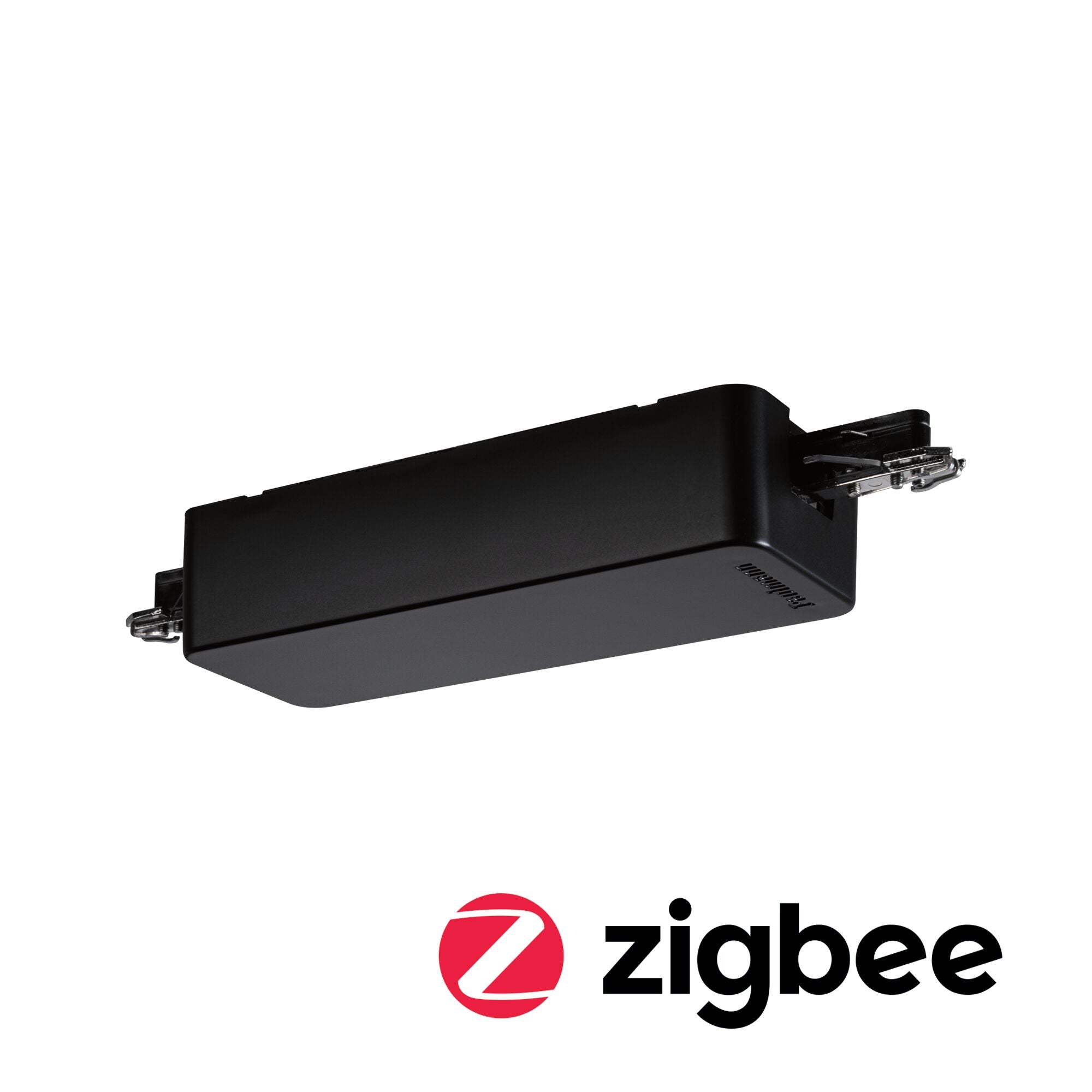 Paulmann Smart Home Zigbee URail Dimm/Switch Adapter Schwarz matt max. 400W An/Aus/Dimmen R+C-Dimmer
