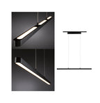 Paulmann URail LED Pendel Lento Schwarz matt 41W dimmbar