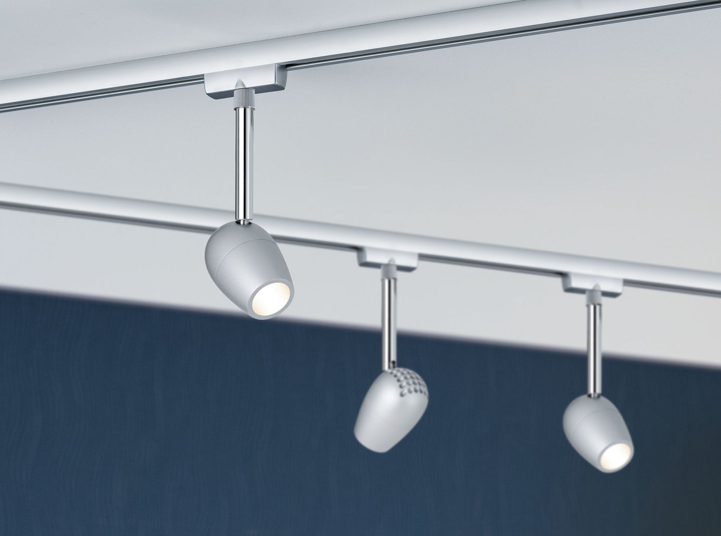 Paulmann URail Spot Knop 1x5W Chrom matt Chrom 230V Metall/Kunststoff dimmbar