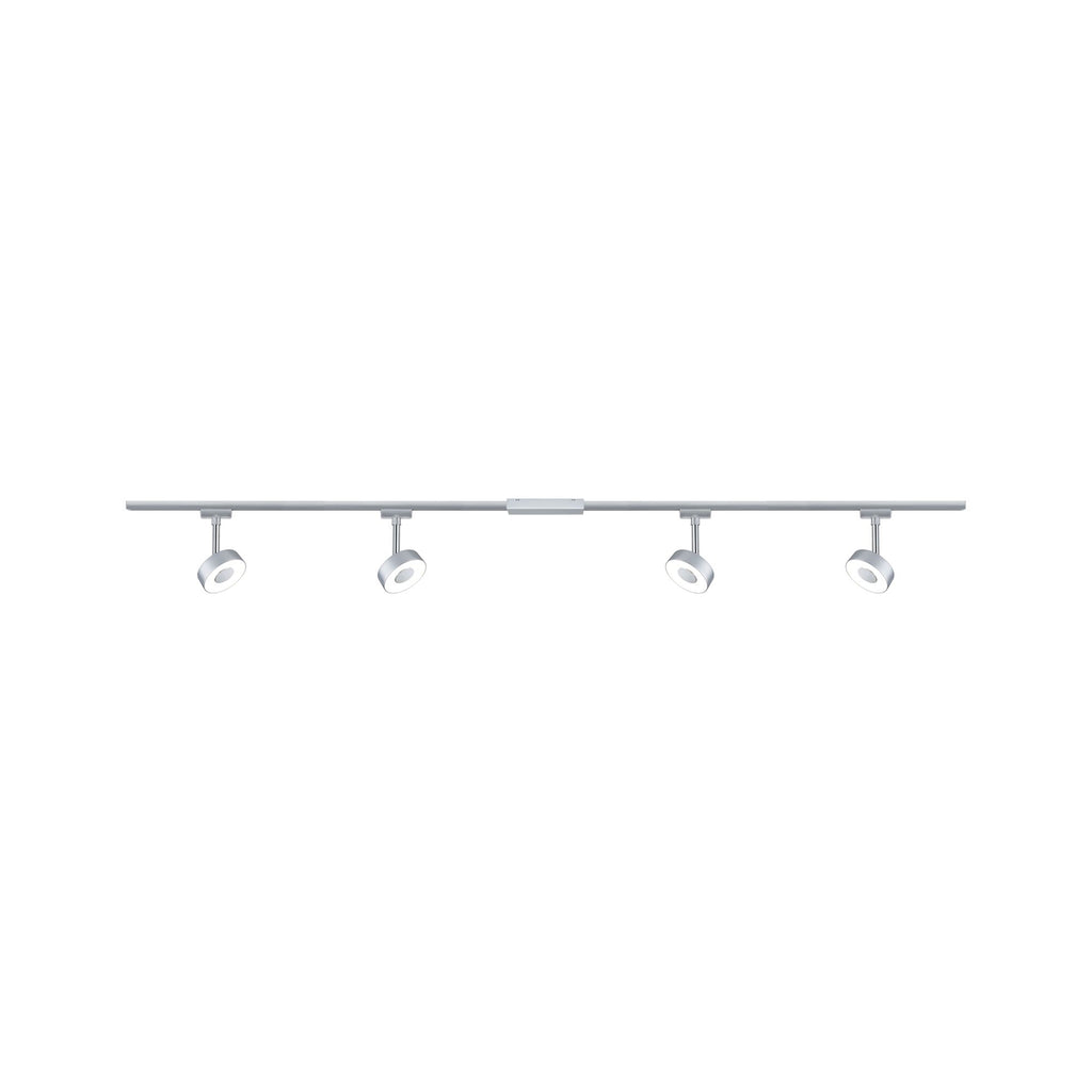 Paulmann URail LED Schienenspot Circle Basisset 4x222lm 4x5,3W 2700K  230V Chrom matt#Chrom