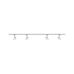Paulmann URail LED Schienenspot Circle Basisset 4x222lm 4x5,3W 2700K  230V Chrom matt#Chrom