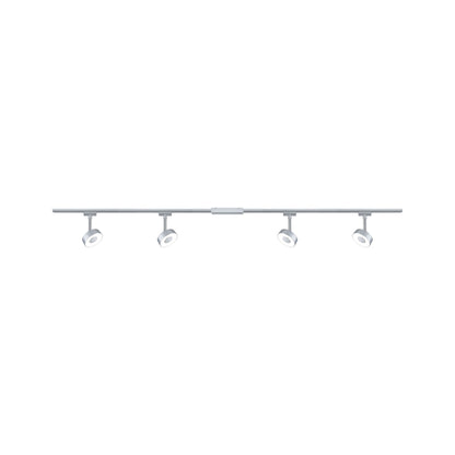 Paulmann URail LED Schienenspot Circle Basisset 4x222lm 4x5,3W 2700K  230V Chrom matt#Chrom