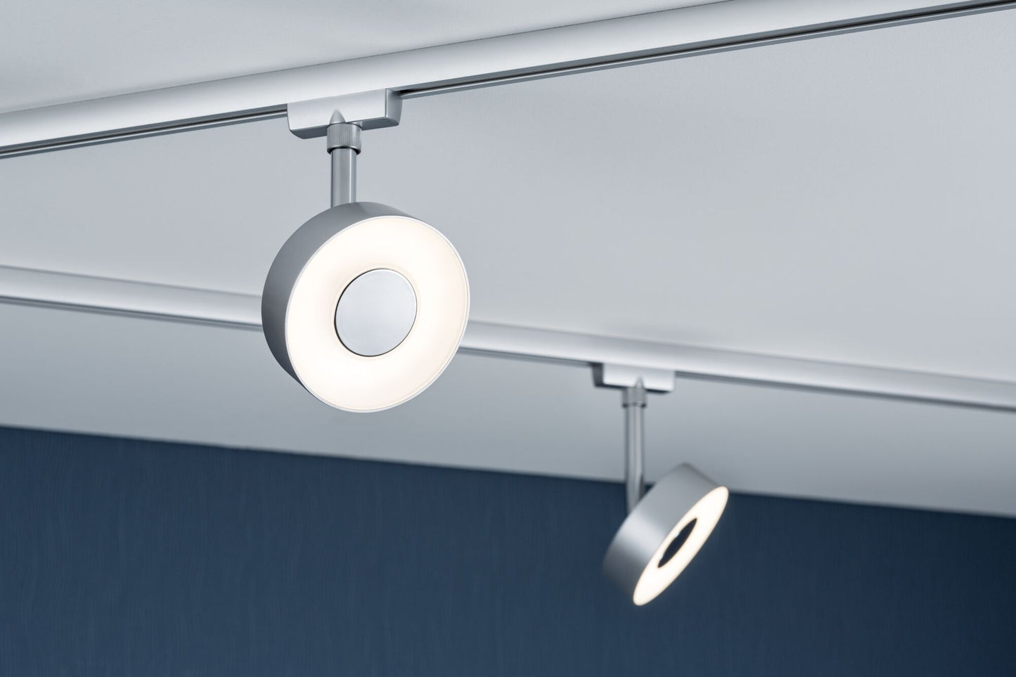 Paulmann URail LED Schienenspot Circle Basisset 4x222lm 4x5,3W 2700K  230V Chrom matt#Chrom