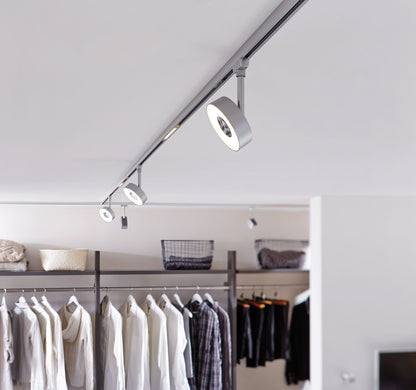 Paulmann URail LED Schienenspot Circle Basisset 4x222lm 4x5,3W 2700K  230V Chrom matt#Chrom