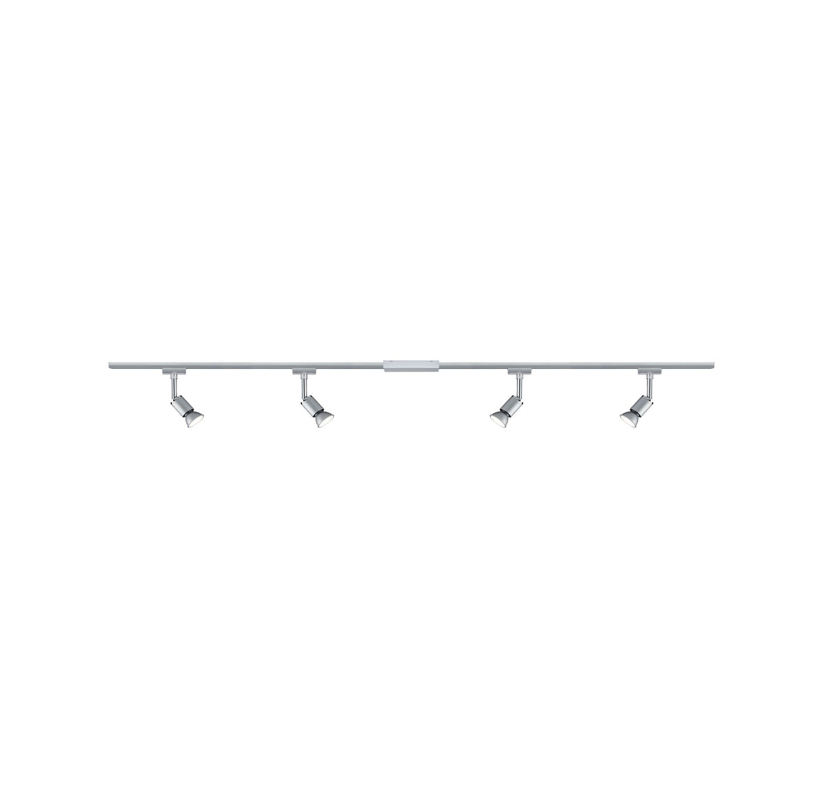 Paulmann URail Set Pure II Chrom matt ohne Leuchtmittel max. 4x10W GU10