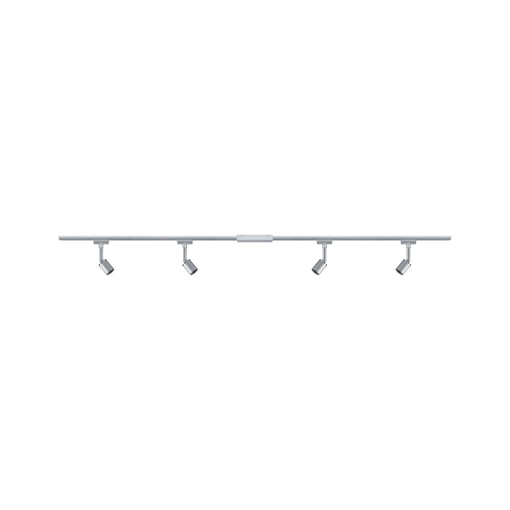 Paulmann URail Set Pure II Chrom matt ohne Leuchtmittel max. 4x10W GU10