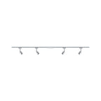 Paulmann URail Set Pure II Chrom matt ohne Leuchtmittel max. 4x10W GU10