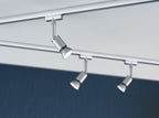 Paulmann URail Set Pure II Chrom matt ohne Leuchtmittel max. 4x10W GU10