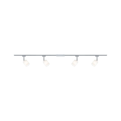 Paulmann URail Set Blossom Satin Chrom matt ohne Leuchtmittel max. 4x10W G9