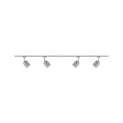 Paulmann URail Set Blossom Rauch Chrom matt ohne Leuchtmittel max. 4x10W G9