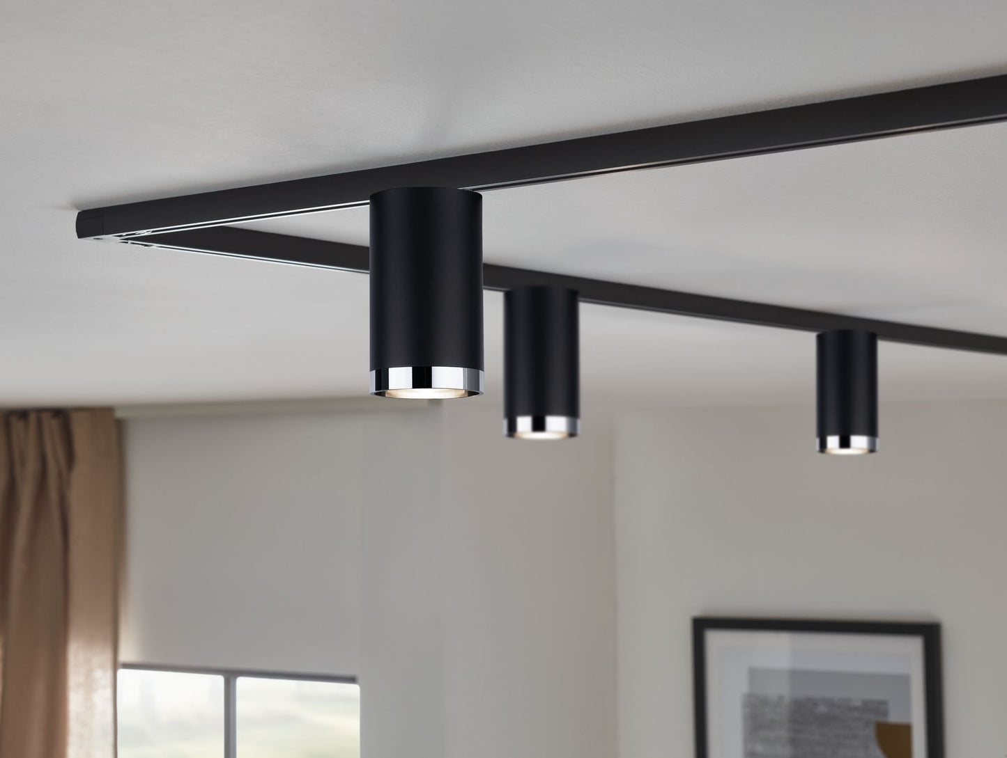 Paulmann URail LED-Spot Tube max. 10W GU10 Schwarz matt Metall/Kunststoff