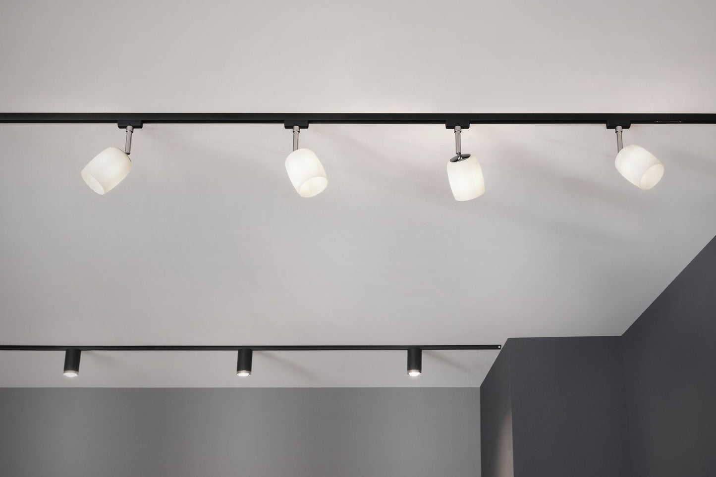 Paulmann URail LED-Spot Tube max. 10W GU10 Schwarz matt Metall/Kunststoff