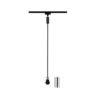 Paulmann Stromschienenpendelleuchte LB24 URail 2Easy Basic max.20W E27 sw/chr